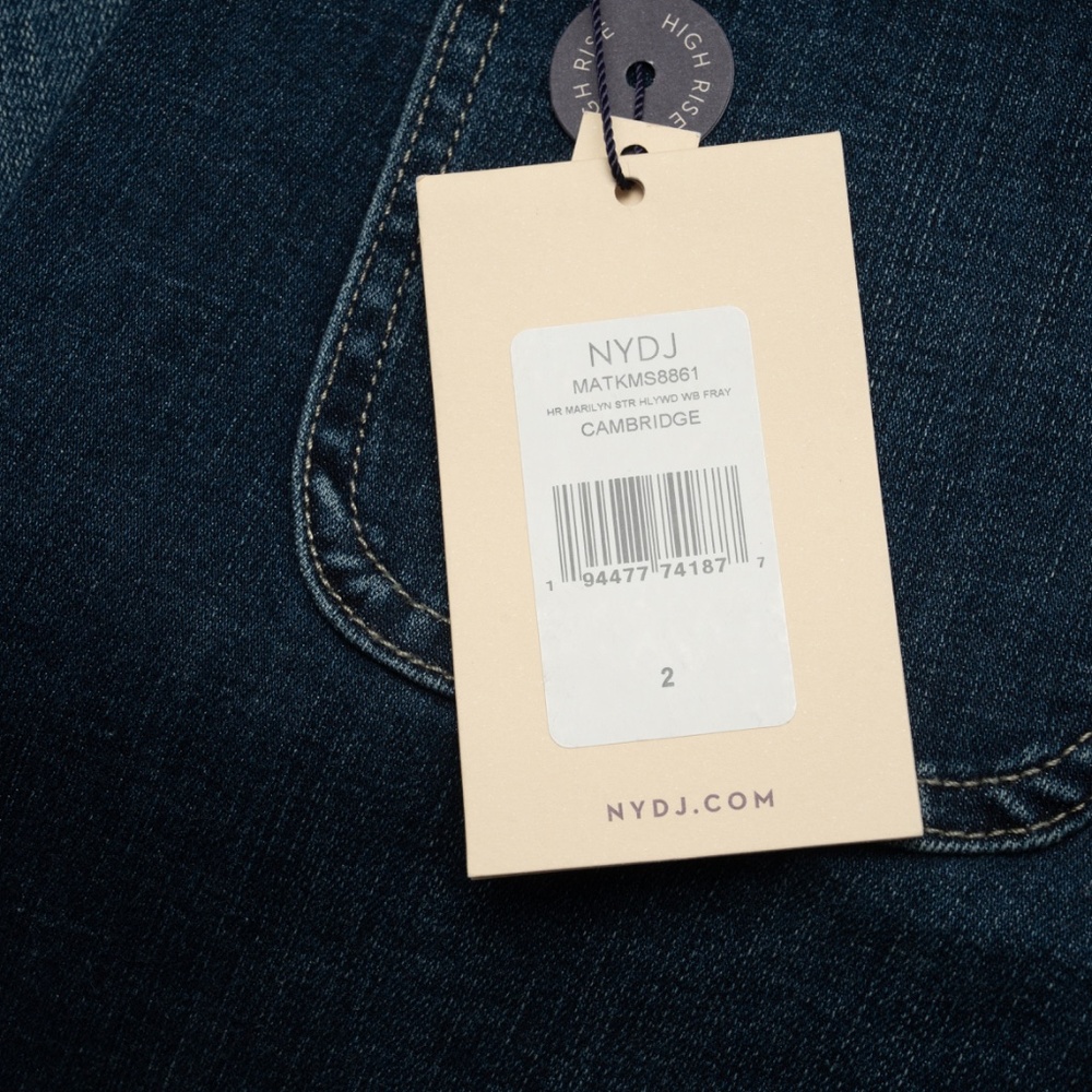 NYDJ - Marilyn Straight High Rise Jeans Cambridge - Picture 7 of 11